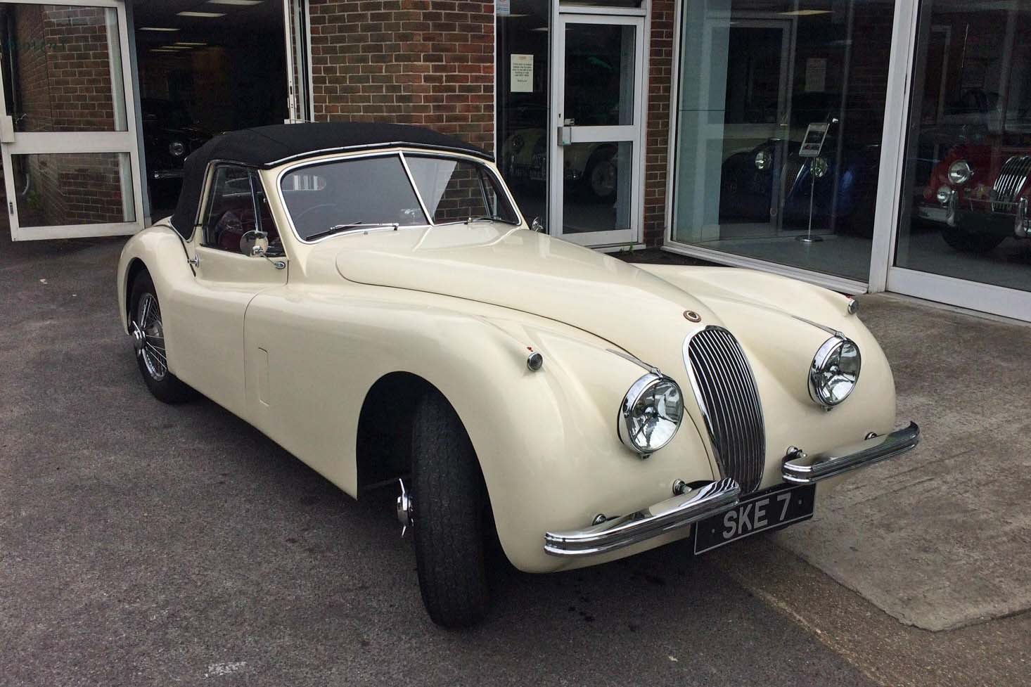 Top Gear XK120 in the Twyford Moors